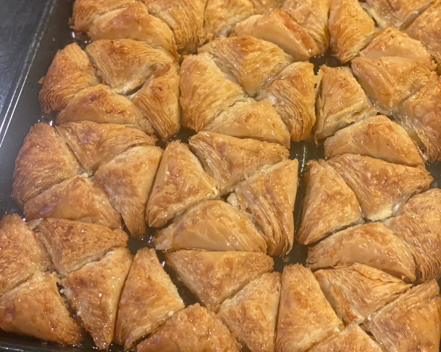 Cream Filled Baklawa