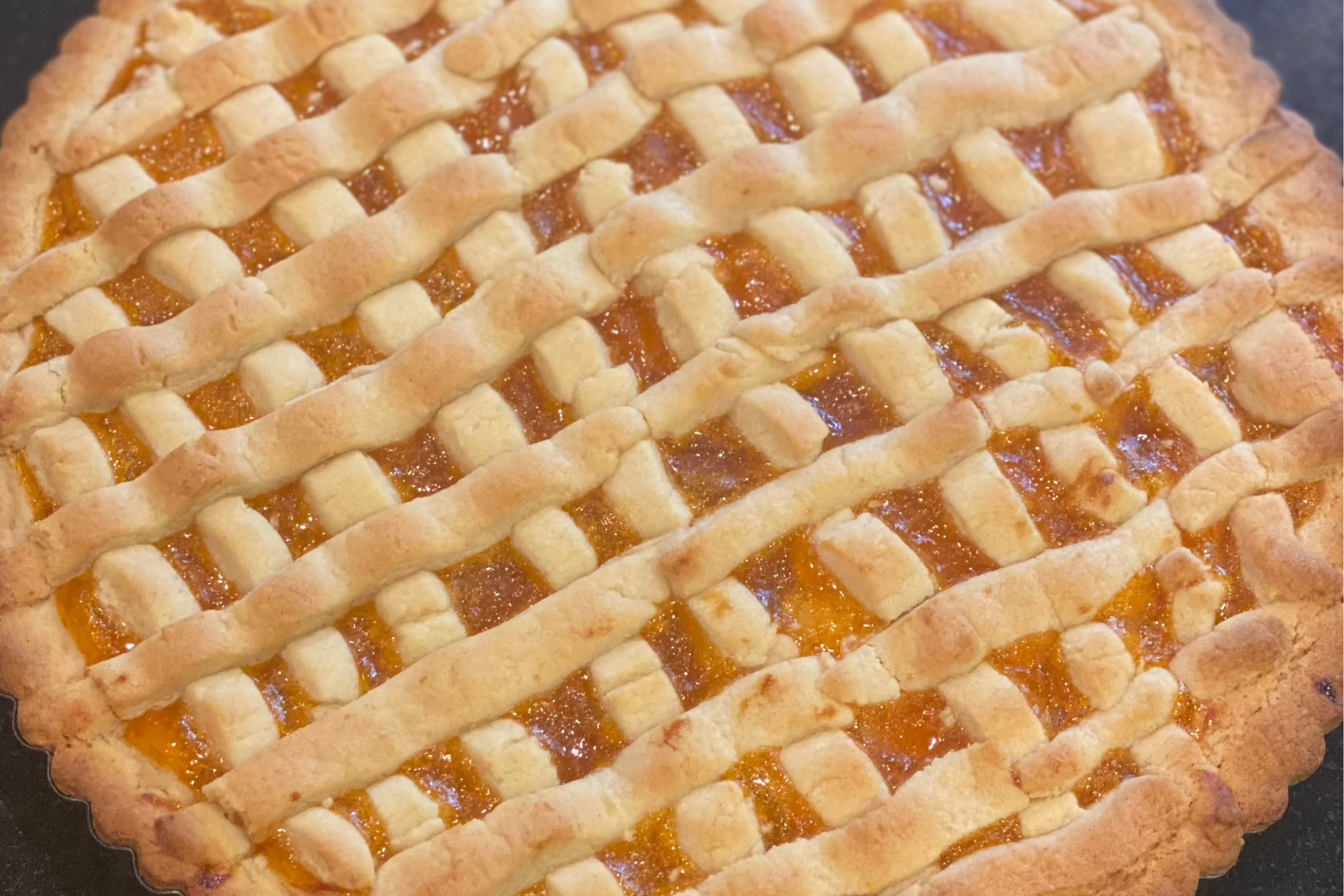 Apricot tart