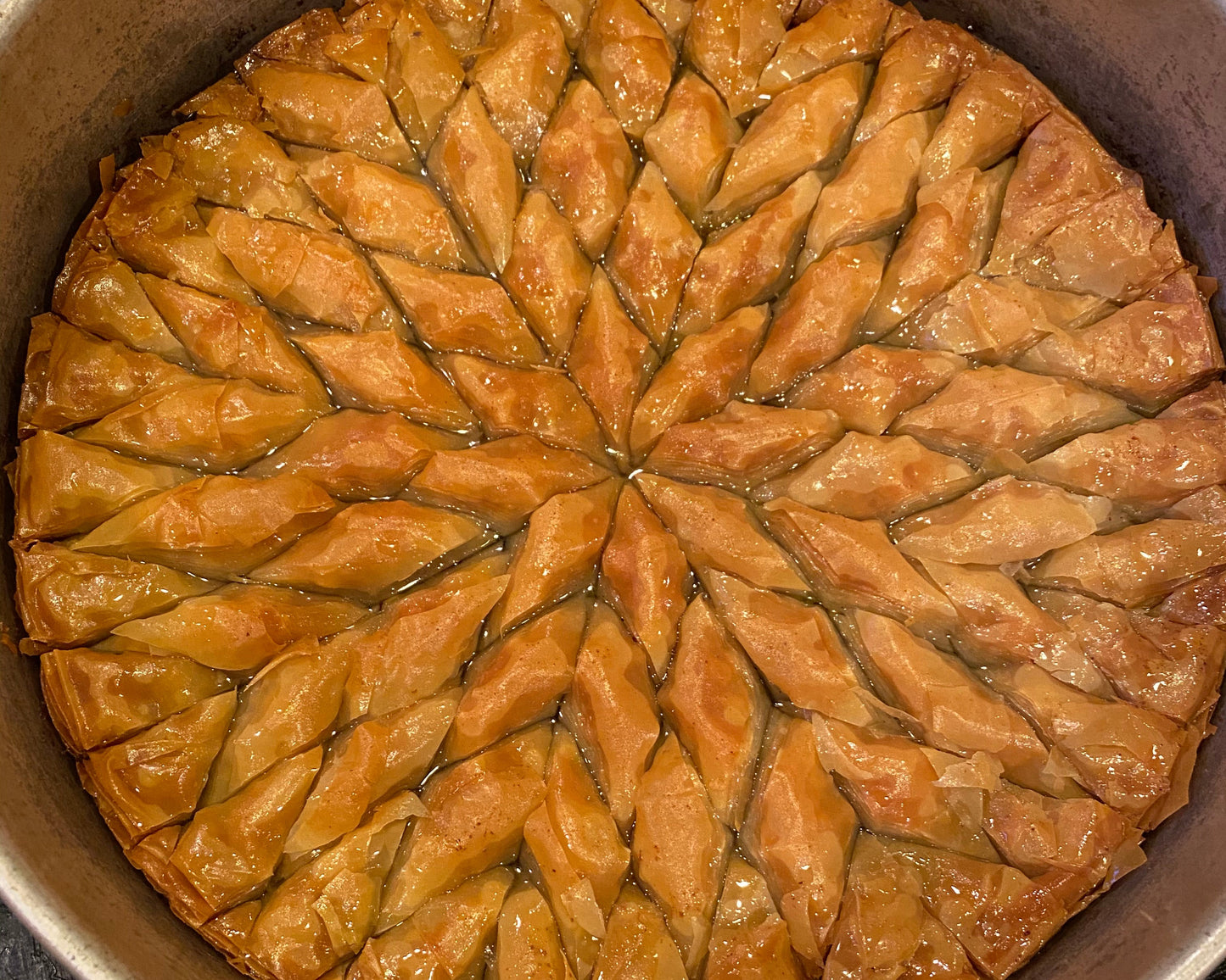 Pistachio Baklawa